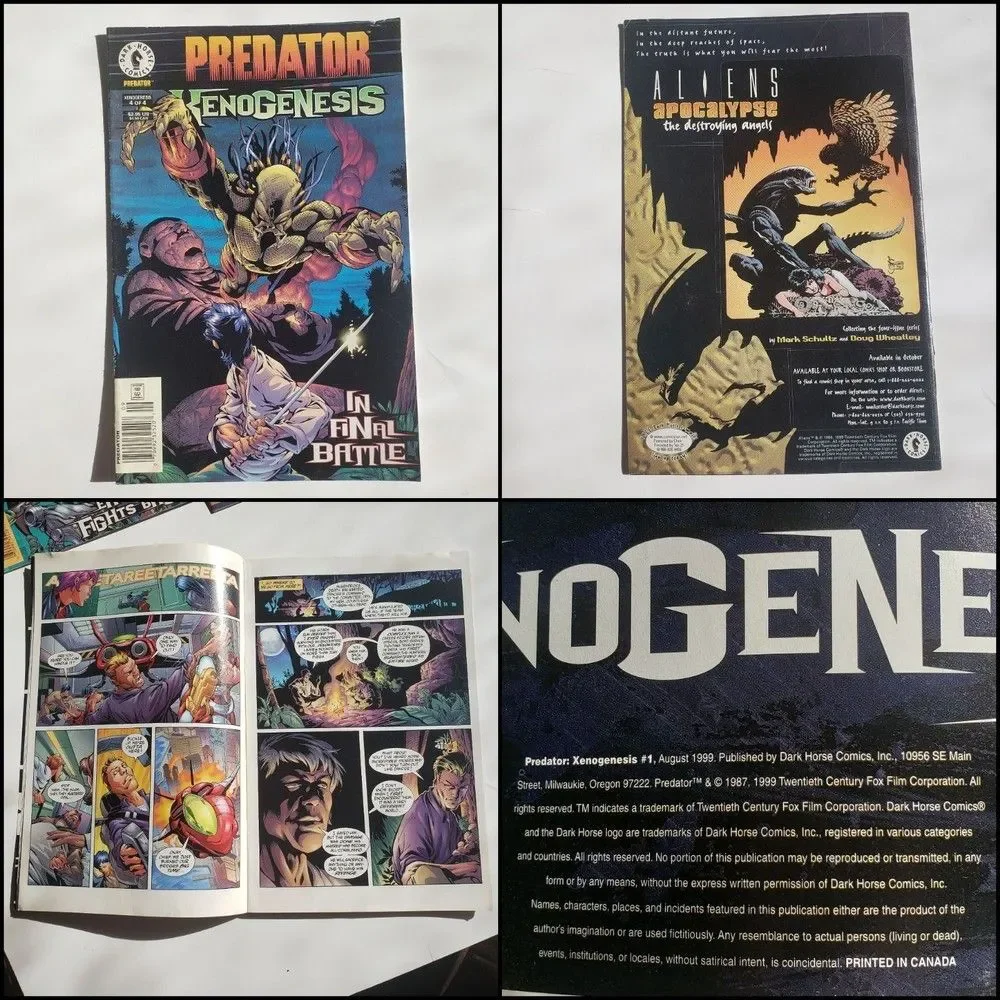 Predator Xenogenesis Comic Bundle of 3 - Picture 3 of 6